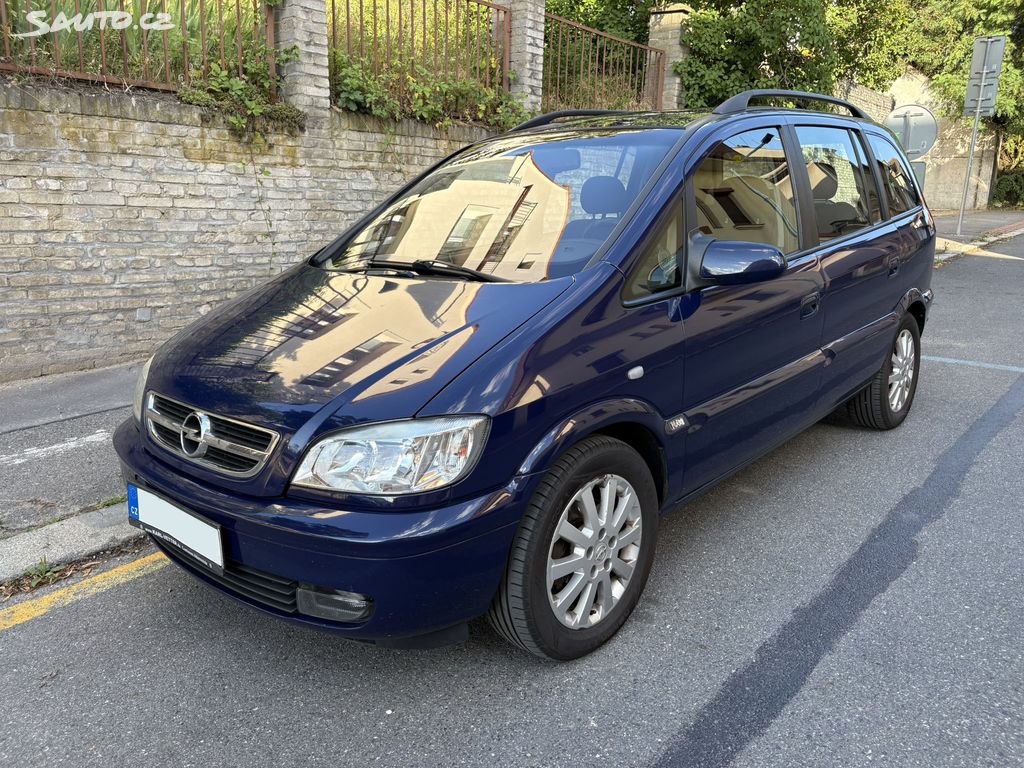 Opel Zafira, A 1.8 16V LPG 7mís STK 11/2027